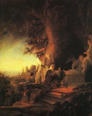 Rembrandt: Jézus megjelenik Mária Magdalénának